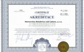 Nemocnice Roudnice nad Labem - aktuality - Akreditace SAK potvrzena do roku 2029