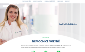 Nemocnice Volyně - aktuality - Nové webové stránky